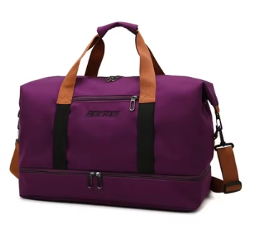 Fashion Travel Bags For Women Large Capacity Men's Sports bag Waterproof Weekend Sac Voyage Female Messenger Bag Dry And Wet