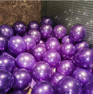 95PCS pieces metal balloon Gold Silver Chrome Ballon Wedding Decoration white black Macaron Birthday Party Supplies