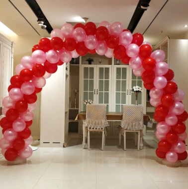 95PCS pieces metal balloon Gold Silver Chrome Ballon Wedding Decoration white black Macaron Birthday Party Supplies