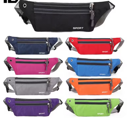Men Women Sport Waist Pack Fanny Pack Crossbody Wallet Belt Travel Running Bag Fashion Sport Waist Bag Pouch Sports Fanny Bag