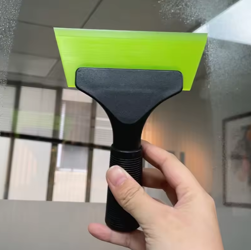 1PCS Multifunctional Automotive Window Film Scraper Tool Kit with Soft Silicone Blade, Car Glass Cleaner Water Wiper