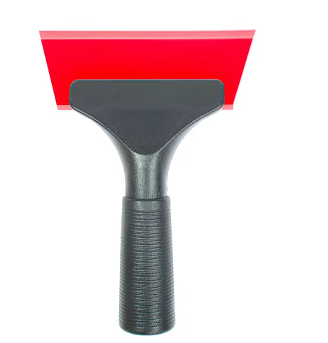 1PCS Multifunctional Automotive Window Film Scraper Tool Kit with Soft Silicone Blade, Car Glass Cleaner Water Wiper