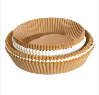 Air Fryer Paper Liners Disposable Non-Stick Parchment Sheet Oil Baking Paper for Air Fryer Barbecue Plate Food Oven Baking Paper