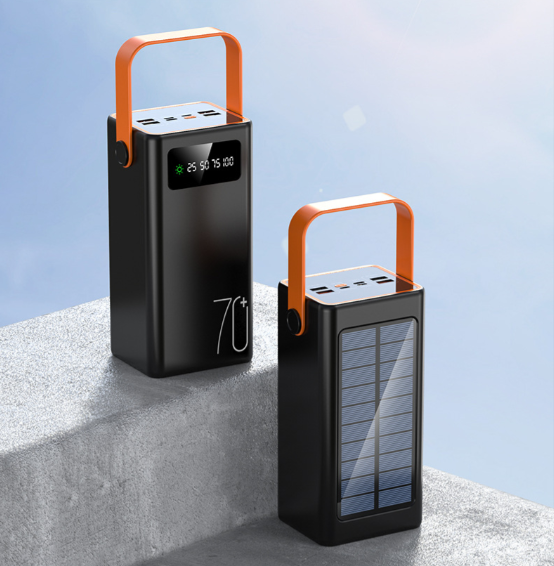 Green lion 30,000mAh Solar PD 22.5W Fast charging power bank.