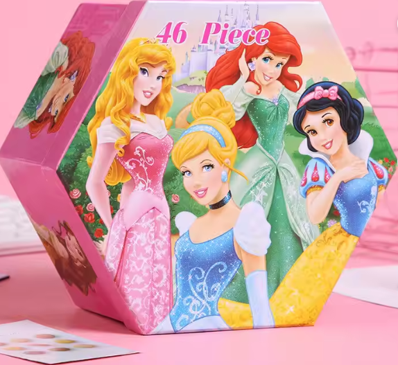 Top Seller Colorful, high quality Pieces Non-Toxic Plastic Case Kids Painting Drawing Art Set Coloring Book Stationery Set with Easel