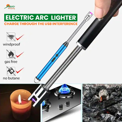 🤸‍♀️🤸‍♀️Back in stock‼

🌟🌟USB Charged Arc BBQ Lighter