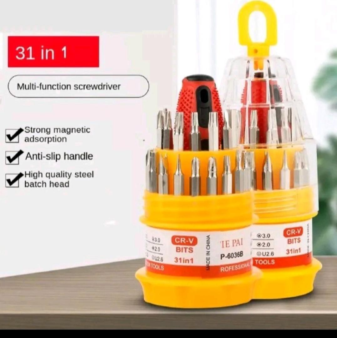 Precision Screwdriver Kit ,SCREW DRIVER SET 31 IN 1 Screwdriver set Pagoda multifunctional combination screwdriver multifunctional household small appliance repair set