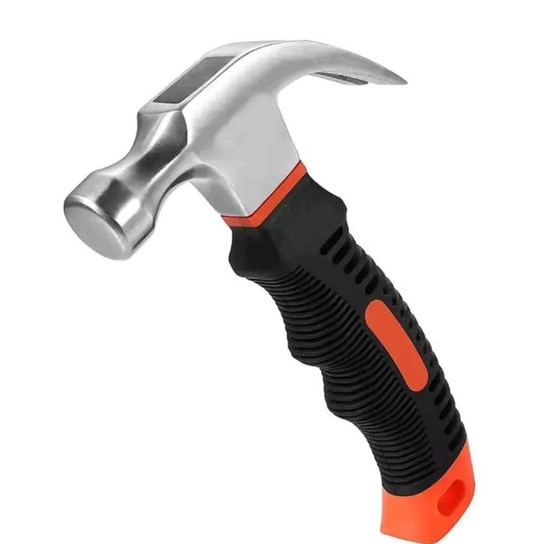 Small Strong Mini Claw Hammer – Perfect for your home DIY needs! Tough metal head, comfy anti-slip grip, and compact size. A must-have tool for every fundi .