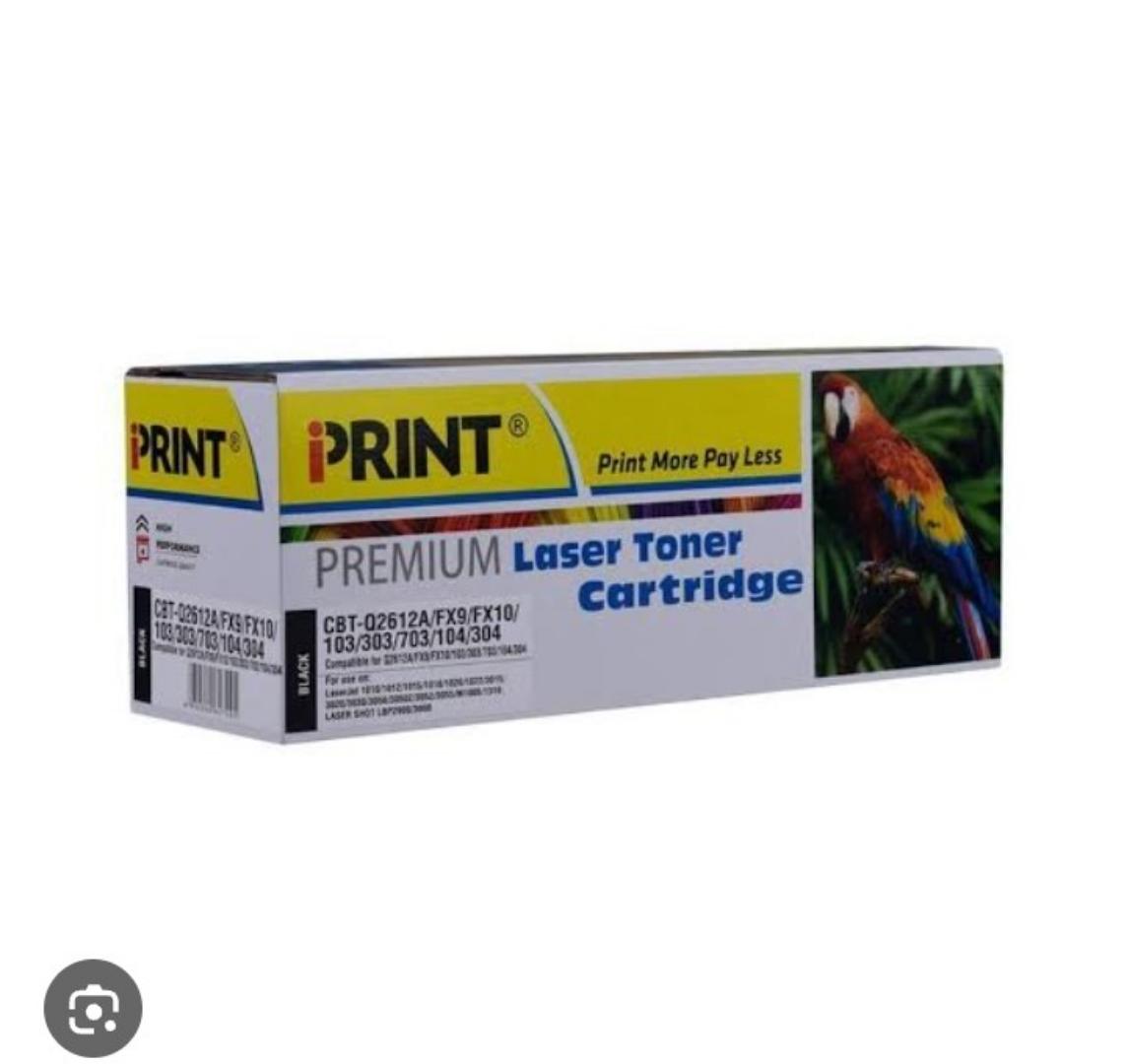 PRINT Premium Laser Toner Cartridge CE285A Compatible for HP 85A (Black).