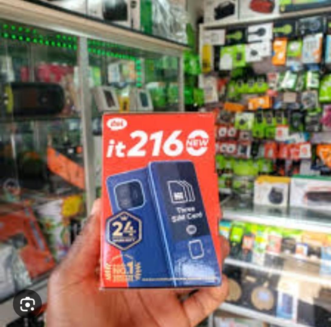 Itel it2160 New – Triple SIM Card Feature Phone | 12 Months Warranty (Three(3) Sim cards)