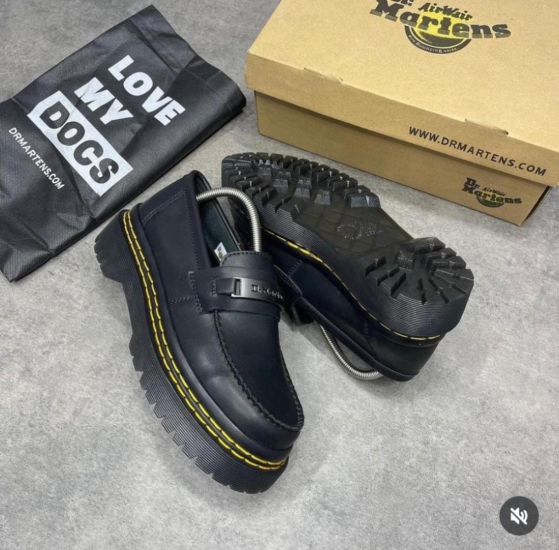 Dr Martens shoes Martens black unisex official casual shoes
