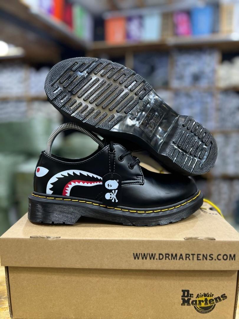 Dr Martens shoes Martens black unisex official casual shoes