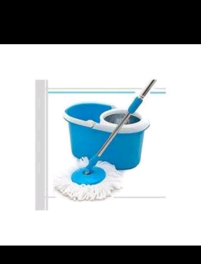 SPINNING MOP CLEANING MOP EASY TO USE SELF-DRYING MOP 360° SPINNING MICROFIBER MOP FOR FASTER, TIRELESS AND EASY CLEANING FLOOR WASHING WITH BUCKET AND ADJUSTABLE HEIGHT OF THE MOB.