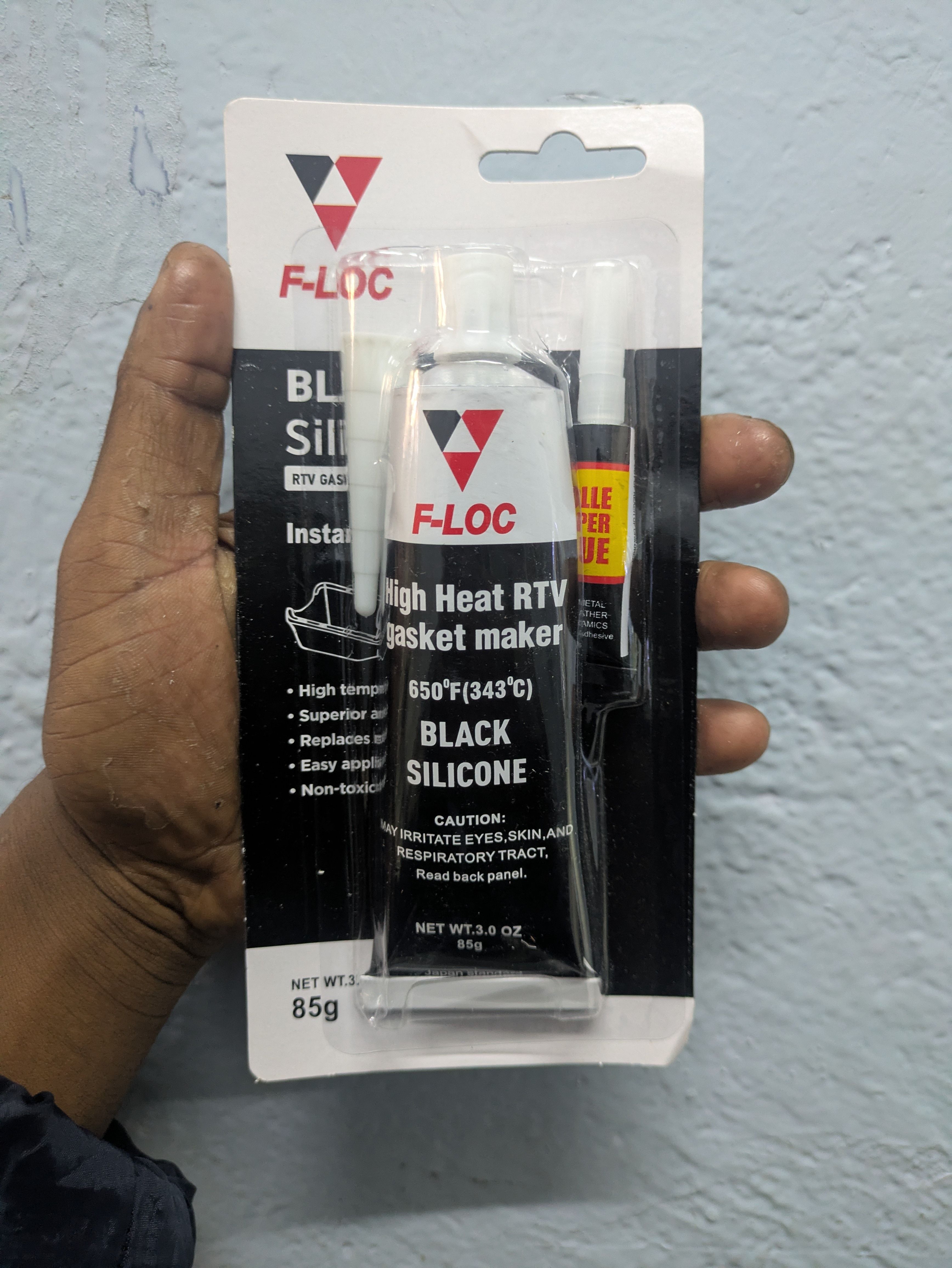 High Heat RTV Silicone Gasket Maker  – Clear / Grey / Black Engine Sealant