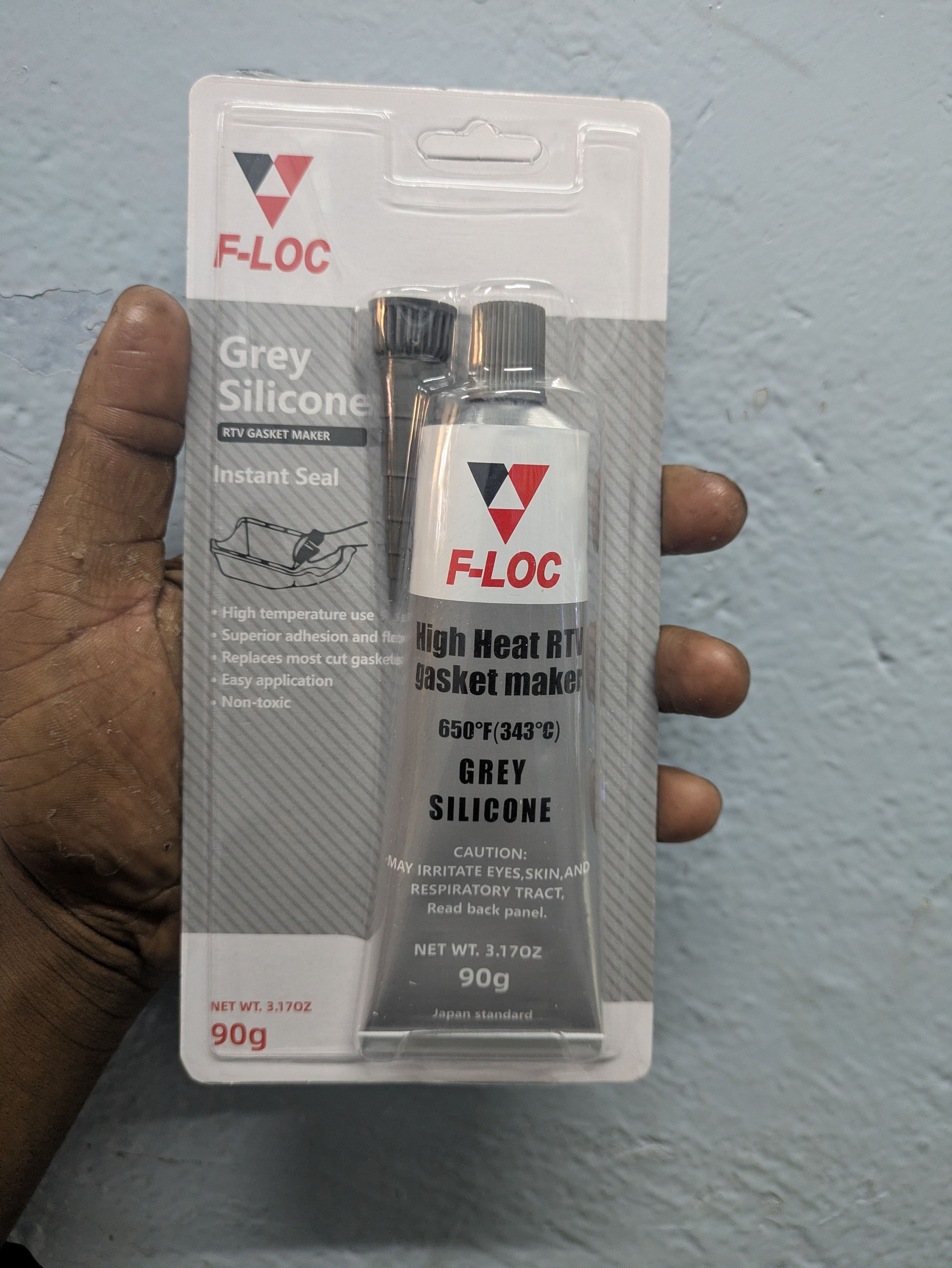 High Heat RTV Silicone Gasket Maker  – Clear / Grey / Black Engine Sealant