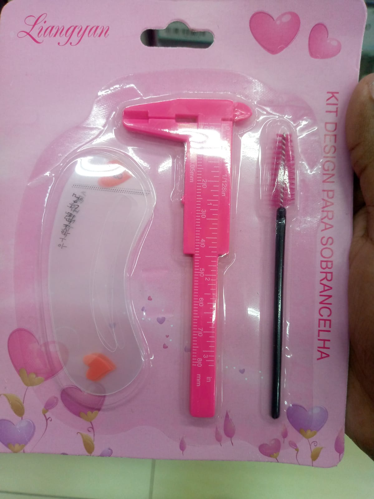 LIANGYAN EYEBROW SHAPER KIT 3 IN 1