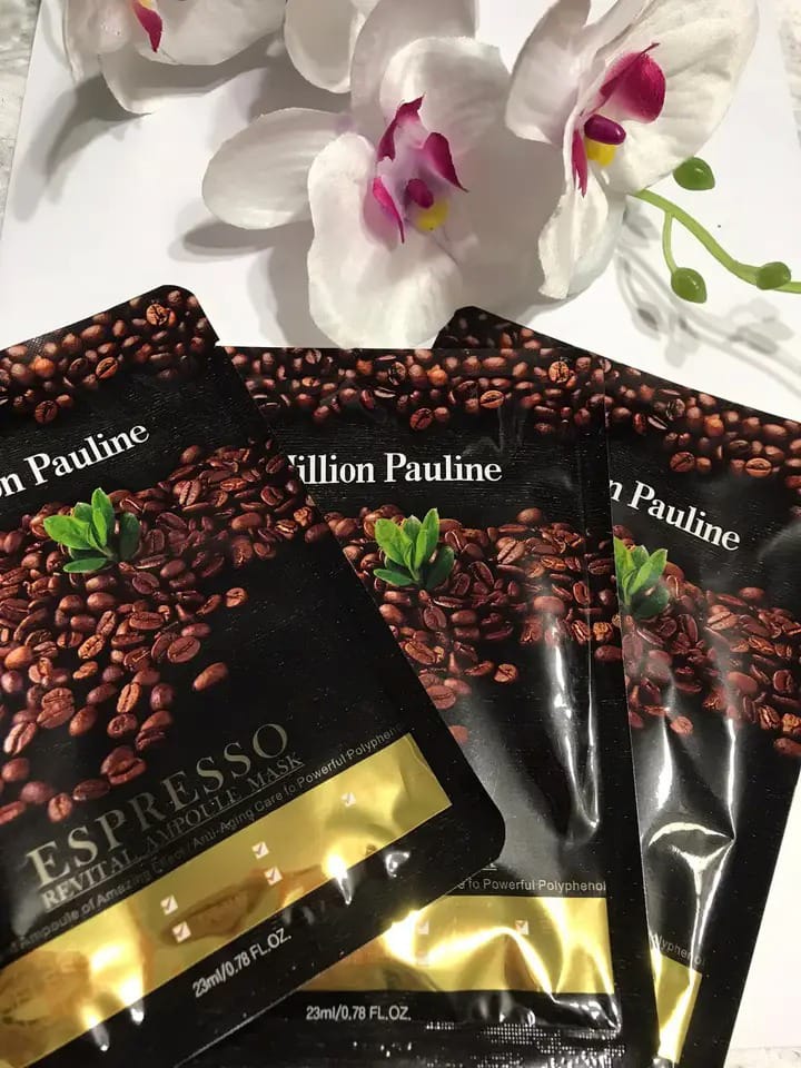 ESPRESSO REVITAL AMPOULE MASK- Million Pauline  
3 PIECES