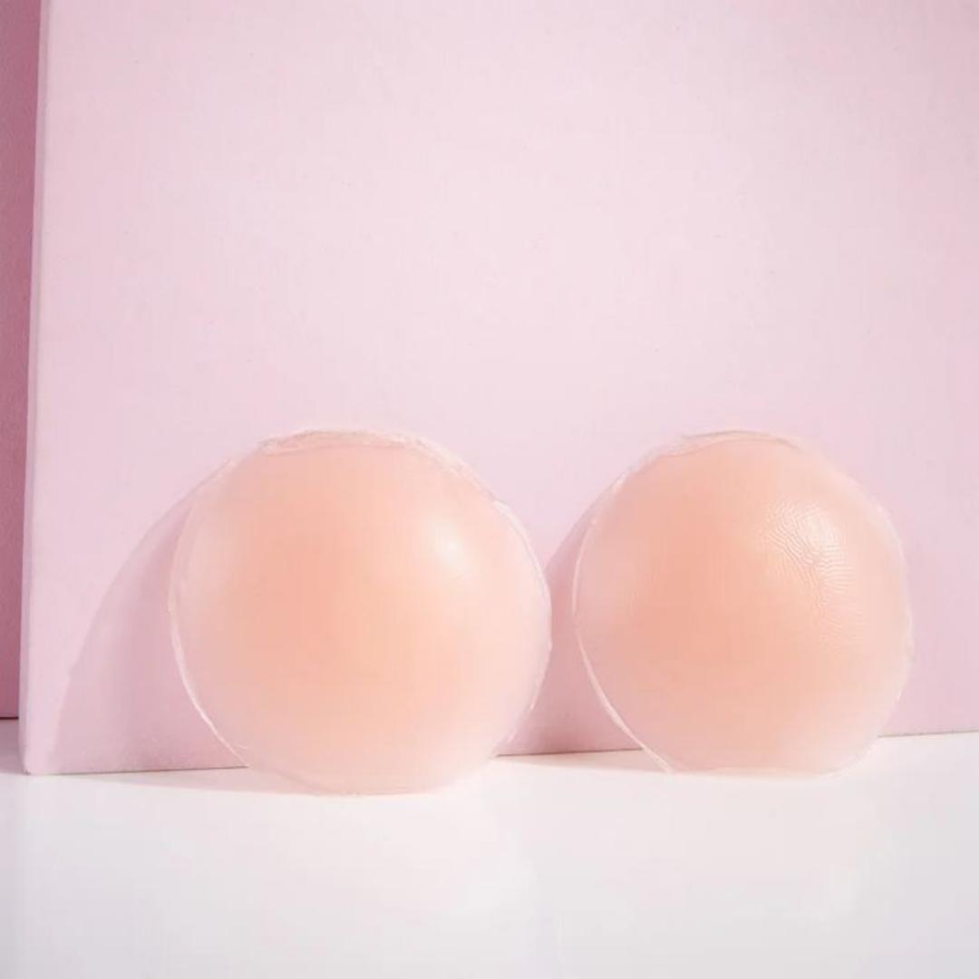 Nipple Stickers Reusable Self-Adhesive Silicone Breast Nipple Cover Bra Pasties Pad Nipple Stickers lingerie Breast Petals for Party Dress Cool Ladies Girl Woman Accesoires Nipple Covers Boob