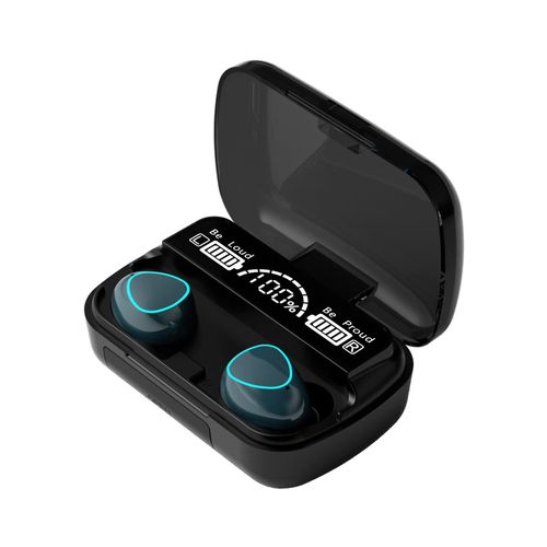 M10 Bluetooth 5.1 Earphones, 2200mAh Charging Case, Wireless Headphones,9D Stereo Sports Waterproof
