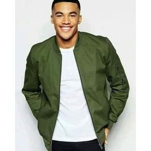 JUNGLE  green Bomber jacket