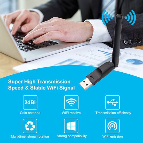 USB Wireless Network/LAN Dongle Adapter 150Mbps Ralink RT8188 802.11n  Wifi Adapter for Desktop Computer with  Antenna