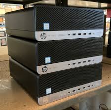 HP ProDesk 600 G4 SFF Desktop Core i5 8700 3.2Ghz Turbo 4.6Ghz 12 CPU’s 8GB 500GB HDD PSU 250W DP VGA USB-C USB 3.1 Gigabit LAN
