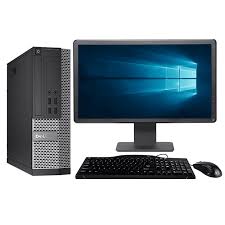 Dell Optiplex 7020 Desktop Core i5 4th Gen 3.3GHz Processor 4GB RAM 500GB HDD CPU Keyboard Mouse 17 inch Monitor.Free wifi Dongo