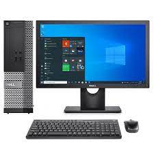 Dell Optiplex 7020 or 9020 Desktop Core i5 4th Gen 3.3GHz Processor 8GB RAM 500GB HDD CPU Keyboard Mouse 22 inch Monitor with free wifi Dongo