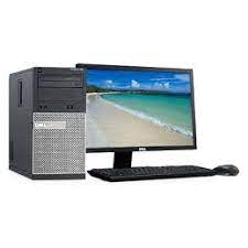 Dell Optiplex 7020 or 9020 Desktop Core i5 4th Gen 3.3GHz Processor 8GB RAM 500GB HDD CPU Keyboard Mouse 22 inch Monitor with free wifi Dongo