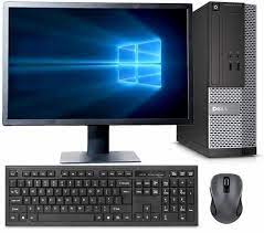 Dell Optiplex 7020 or 9020 Desktop Core i5 4th Gen 3.3GHz Processor 8GB RAM 500GB HDD CPU Keyboard Mouse 22 inch Monitor with free wifi Dongo