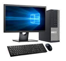 Dell 790 Desktop Computer SFF Core i5 8GB Ram (Memory)  500GB HDD,19 LCD  monitor, keyboard,Mice Windows 10 PC Complete set for Office,Home or Schools with free