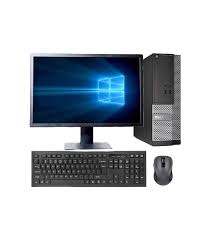 Dell OptiPlex 7010 Business Desktop – Intel Quad-Core i5-3470 3.2GHz, 16GB RAM, 1TB HDD, USB 3.0, DVD-RW, Windows 11 Pro, 19 Monitor ( COMPLETE SET) Free WIFI Dongo Suitable for Business Office