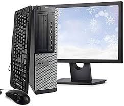 Dell OptiPlex 7010 Business Desktop – Intel Quad-Core i5-3470 3.2GHz, 16GB RAM, 1TB HDD, USB 3.0, DVD-RW, Windows 11 Pro, 19 Monitor ( COMPLETE SET) Free WIFI Dongo Suitable for Business Office