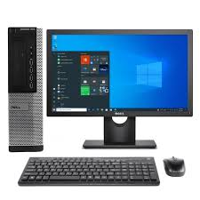 Dell OptiPlex 7010 Business Desktop – Intel Quad-Core i5-3470 3.2GHz, 16GB RAM, 1TB HDD, USB 3.0, DVD-RW, Windows 11 Pro, 19 Monitor ( COMPLETE SET) Free WIFI Dongo Suitable for Business Office