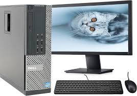 Dell OptiPlex 7010 Business Desktop – Intel Quad-Core i5-3470 3.2GHz, 16GB RAM, 1TB HDD, USB 3.0, DVD-RW, Windows 11 Pro, 19 Monitor ( COMPLETE SET) Free WIFI Dongo Suitable for Business Office