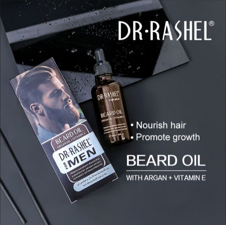 Dr. Rashel Fast Growth Beard Oil (Argan Oil+ Vitamin E)