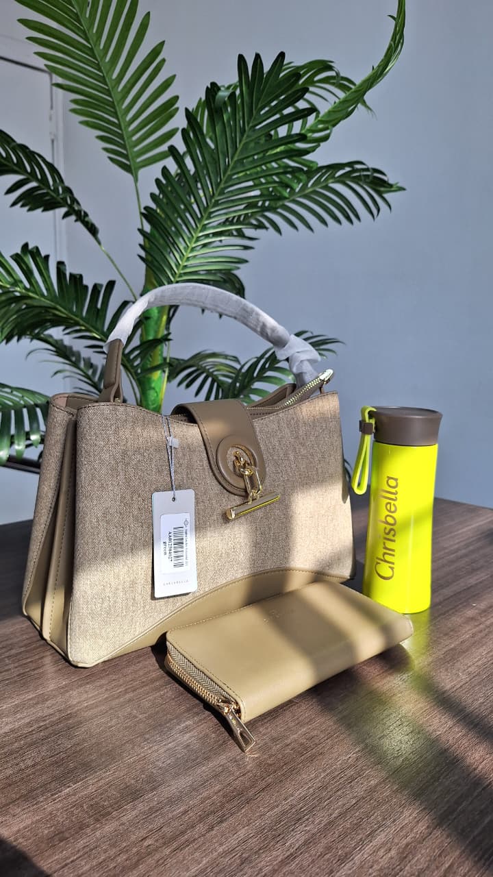 CHRISBELLA Quality Stylish Ladie Handbag Medium-sized one handle office bag