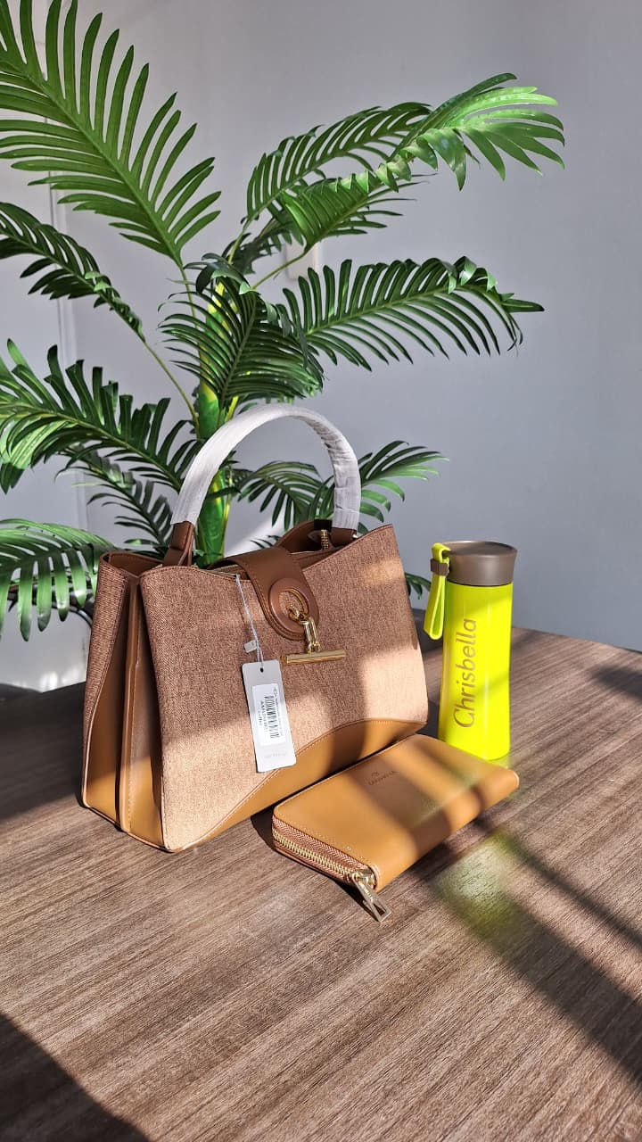 CHRISBELLA Quality Stylish Ladie Handbag Medium-sized one handle office bag