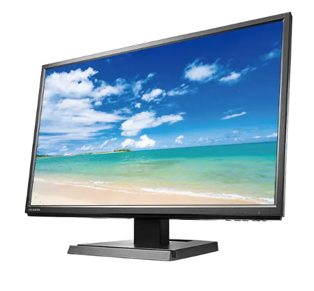I-O Data LCD-AH221EDB-B 21.5-Inch Full HD Monitor  HDMI  port Flicker-Free Wide Viewing Angles Earphone Port Refurbrished Monitor