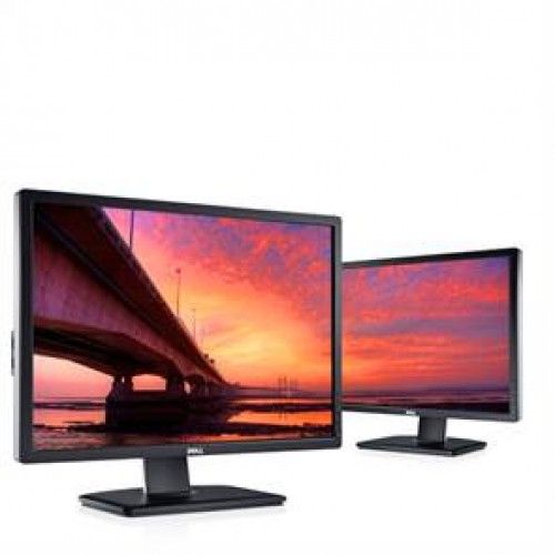 DELL ULTRASHARP U2412M 24-Inch  Refurbished Monitor Full HD 1920x1200 IPS Panel Wide Viewing Angle Adjustable Stand Display Port  DVI VGA  4 USB Hubs ports  Energy Efficient Refurbished desktop