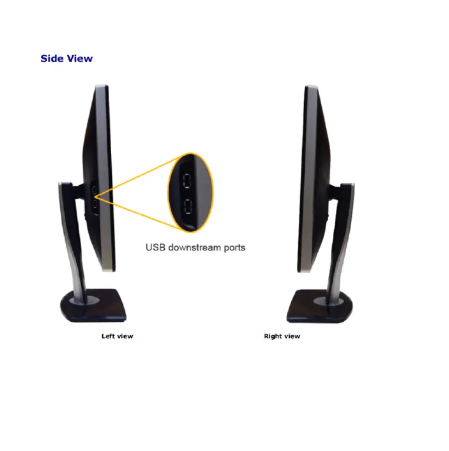 DELL ULTRASHARP U2412M 24-Inch  Refurbished Monitor Full HD 1920x1200 IPS Panel Wide Viewing Angle Adjustable Stand Display Port  DVI VGA  4 USB Hubs ports  Energy Efficient Refurbished desktop