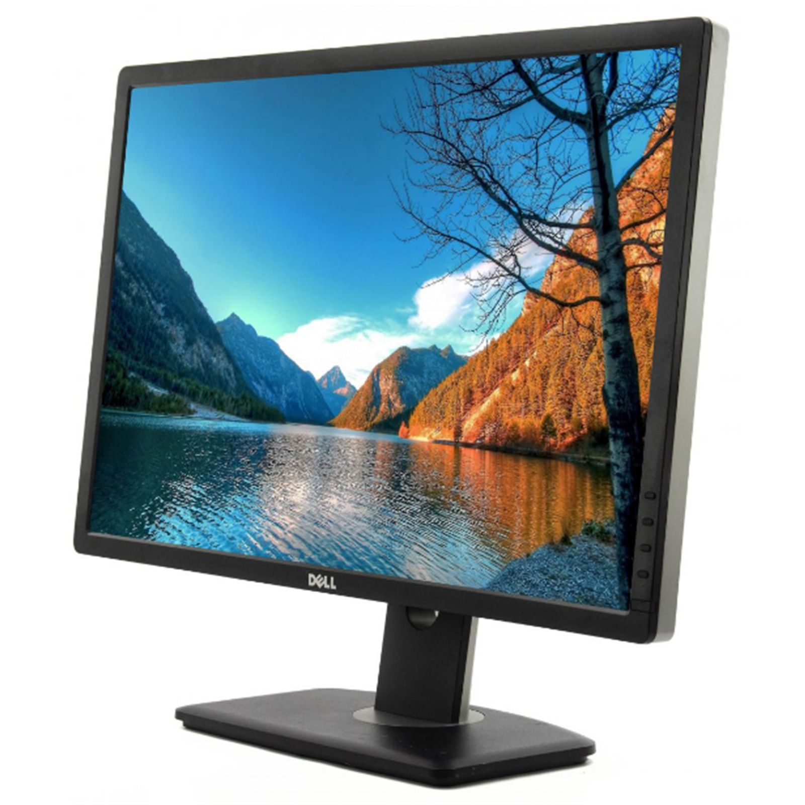 DELL ULTRASHARP U2412M 24-Inch  Refurbished Monitor Full HD 1920x1200 IPS Panel Wide Viewing Angle Adjustable Stand Display Port  DVI VGA  4 USB Hubs ports  Energy Efficient Refurbished desktop