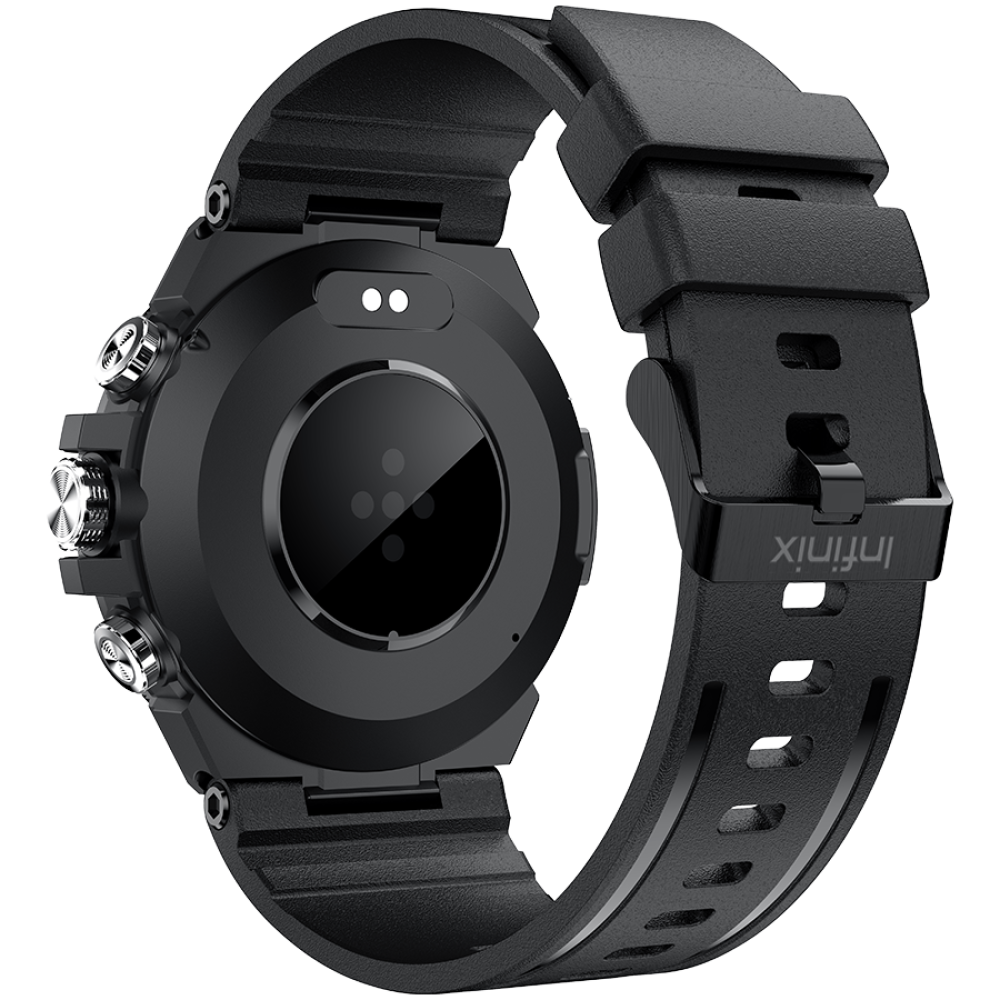 Infinix XWatch GT3 Smartwatch 1.53-inch AMOLED display 500mAh battery Bluetooth GPS Optional NFC Connectivity Heart Rate Monitoring Sleep Monitor Sensors  Waterproof IP68  My Health App