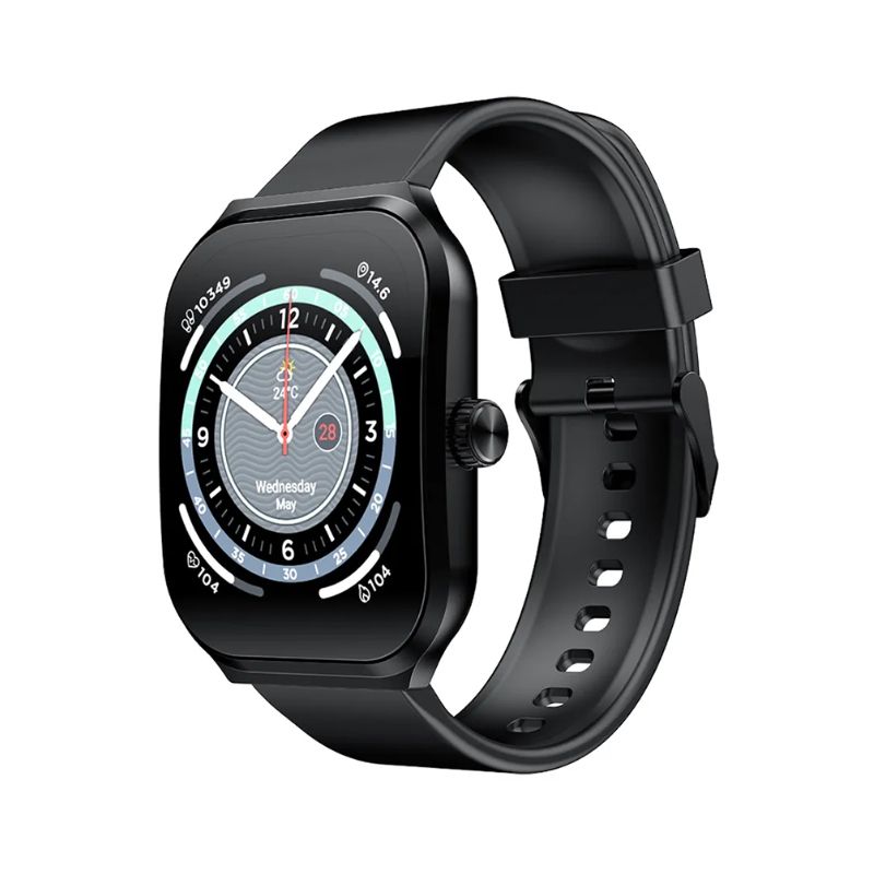 INFINIX  XWATCH 3 PLUS XW3P Smart Watch IP68 Waterproof, 2.13-INCH Amoled Curved Screen Display 7-Day Battery 200 Watch Faces Sports Modes Bluetooth Call Support Health Monitoring