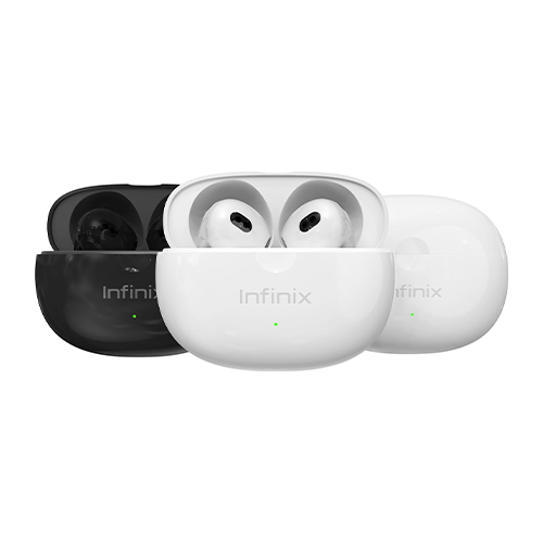 Infinix XBuds 3 XE31  Bluetooth Earbuds Clear Calls & Sound Ai ENC Noise Cancellation Long Battery life 30 hours Wireless Earphones IPX4 Water Resistant 1 Year Warranty