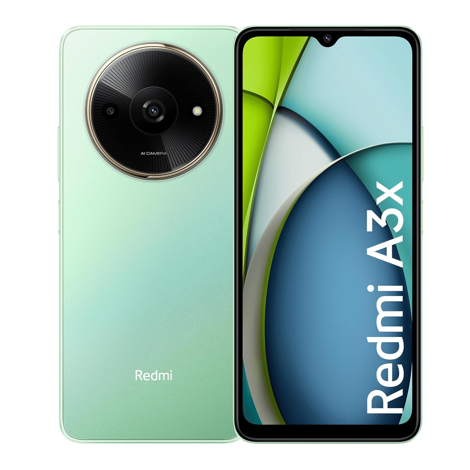 XIAOMI Redmi A3X 6.71"  4GB + 128GB 4G Network 5000mAh Battery 8MP AI Camera 10W Fast Charging Fingerprint Sensor Android 14 Smart Phones