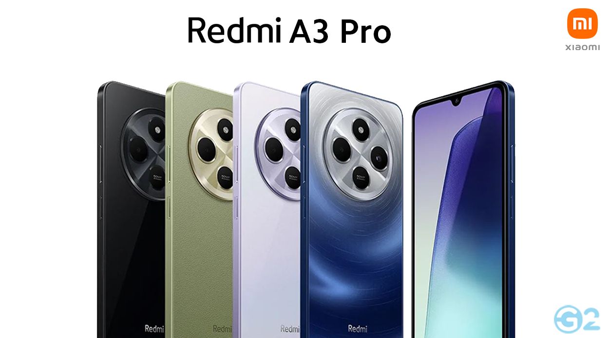 XIAOMI Redmi A3 PRO 6.71" 128GB + 4GB 4G Network 5160mAh Battery 8MP AI Camera 10W Fast Charging Fingerprint Sensor Android 14 Smart Phones