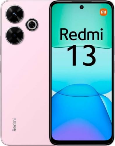 XIAOMI REDMI 13 6GB RAM +128GB ROM 108MP + 2MP Super Clear Main Camera Stylish PHONE  glass back Design 13MP Front Camera 5030mAh type C 33W fast charging 90Hz Refreshment rate SMARTPHONE