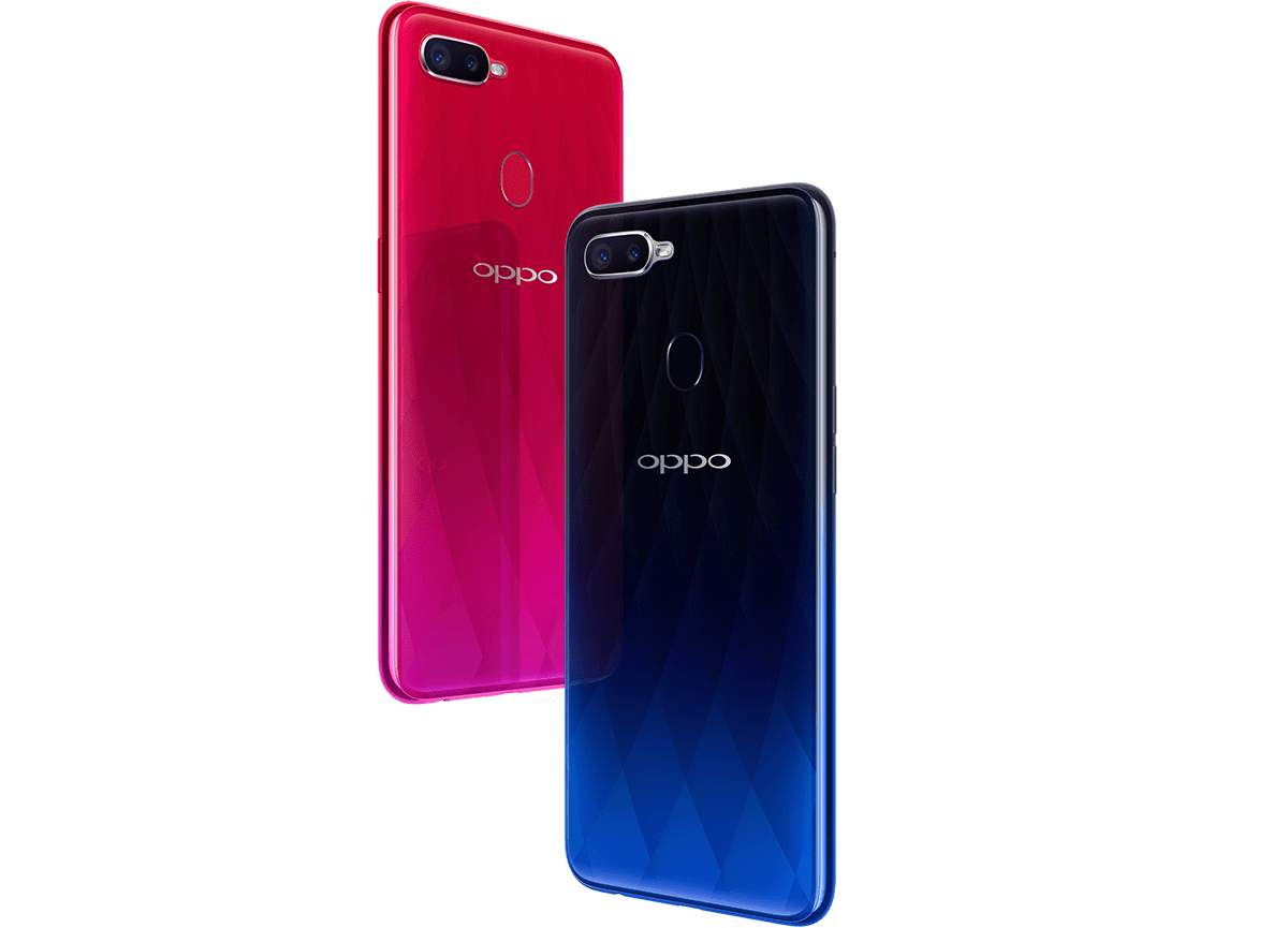 Refurbished OPPO F9 4GB+128GB 6.3 inches 16MP+16MP 3500mAh rear fingerprint scanner facial recognition dual-SIM smartphone