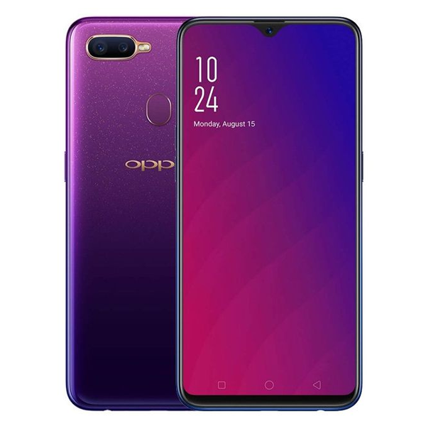 Refurbished OPPO F9 4GB+128GB 6.3 inches 16MP+16MP 3500mAh rear fingerprint scanner facial recognition dual-SIM smartphone